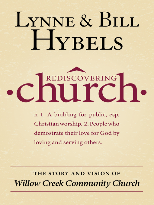 Cover image for Rediscovering Church
